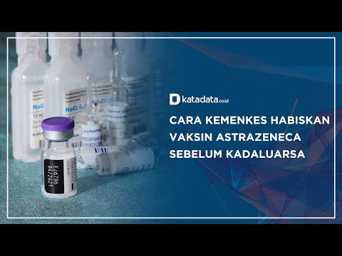 Cara Kemenkes Habiskan Vaksin AstraZeneca Sebelum Kadaluarsa | Katadata Indonesia