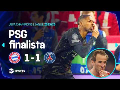 DEMBÉLÉ MARCA COM 3 MINUTOS, KANE CRAVA NO FINAL, E PSG ESTÁ NA FINAL | BAYERN DE MUNIQUE 1X1 PSG