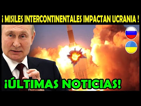 ¡PUTIN FURIOSO! Rusia activa su arsenal más letal: misil balístico intercontinental impacta Ucrania.