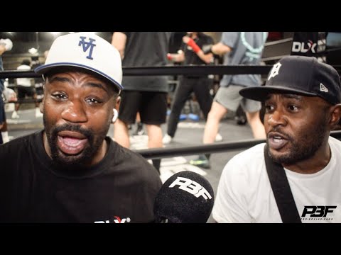 “SHUT YOUR MOUTH” – TERENCE CRAWFORD VS DAVID BENAVIDEZ DEBATE GETS HEATED BETWEEN LONNIE B & B SIDE