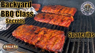 Backyard BBQ Class Secrets - Spareribs #ribs #texasbbq #pork 