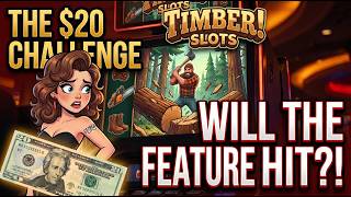 Five of a Kind and STILL Broke?! 😤 Timber Slot $20 Challenge at Two Kings Casino