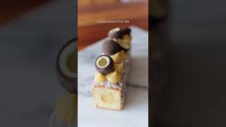 Coconut passion fruit travel cake recipe 코코넛 패션프루트 트래블 케이크 레시피
