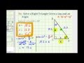 Trigonometric Functions and Right Triangles