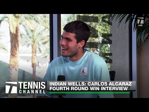 Carlos Alcaraz's Vulnerability and Favorite Artists | Indian Wells 4R Win