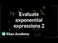 Understanding Exponents and Order of Operations