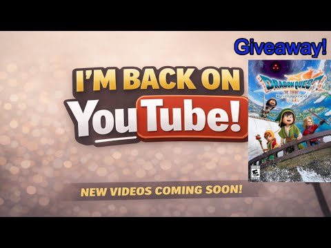 I'm Returning to YouTube + Giveaway Announcement!