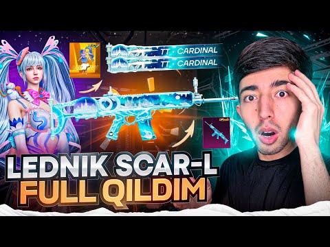 🥶1,900 UC LEDNIK SCAR-L va ULTIMATE FULL QILDIM 😱 MANA BU OMAD!!!