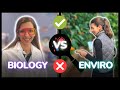 AP Biology and Environmental Science Comparison
