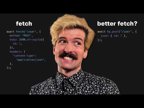 ky: Like fetch() but less bad