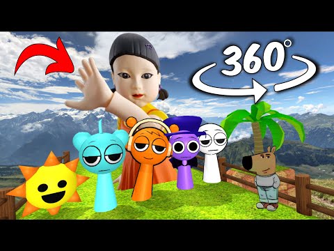 SQUID GAME 2 Chase Incredibox Sprunki! | 360° VR