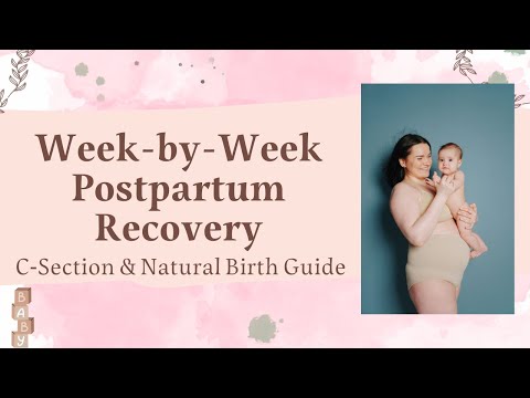 Postpartum Recovery Week-by-Week | C‑Section & Normal Delivery Healing Timeline
