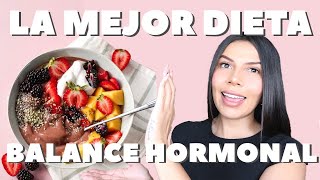 Esta es LA MEJOR DIETA para BALANCE HORMONAL 🤩| Resistencia a la insulina, SOP, Diabetes y MÁS!