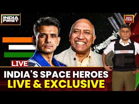Shubhanshu Shukla And Rakesh Sharma Exclusive | India's Space Heroes | India First LIVE