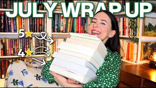 I read 10 book, here are my reviews!! || July Wrap Up 2025