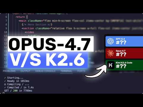 Opus 4.7 V/S GPT-5.4 V/S Kimi K2.6 Code: The ONLY SENSIBLE COMPARISON YOU NEED!