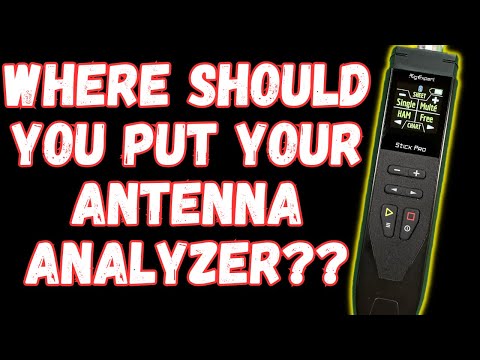 Where Does Your Antenna Analyzer Go?