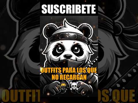 OUTFITS PARA LOS QUE NO RECARGAN #3 🥷☠️ #freefire #shorts