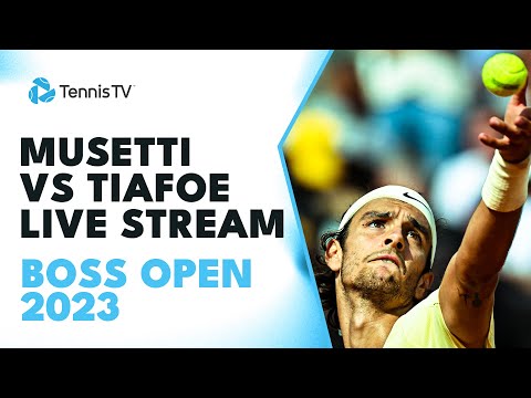 Lorenzo Musetti vs Frances Tiafoe Live Tennis Stream | BOSS Open 2023