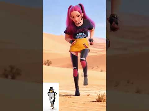 Mira also started doing the penguin dance#funny #cute #kpop #shorts #penguin