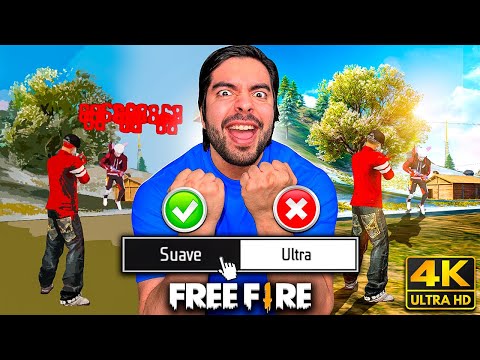 FREE FIRE CON LOS GRAFICOS MAS BAJOS! EL SECRETO DE LOS TOP GLOBALES? - ANTORNIXXG