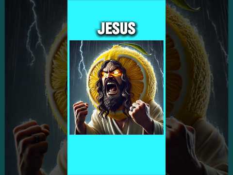 Jesus turns into a lemon😱🍋 #jesusquiz #shortsvideo