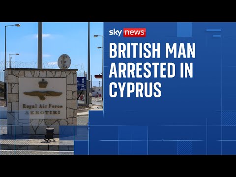 YouTube video thumbnail: British man Arrested on Suspicion of Spying in Cyprus