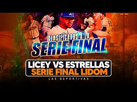 Licey vs las Estrellas en las finales - Las Deportivas