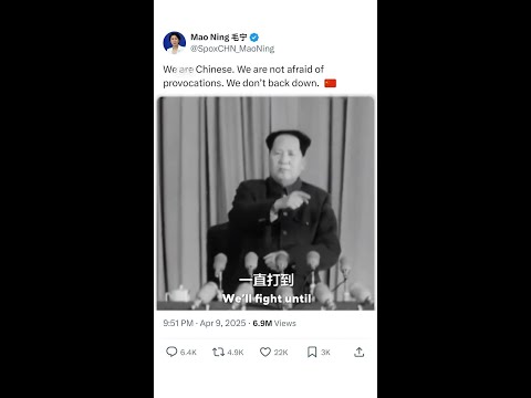 What this tweet says about the US-China trade war