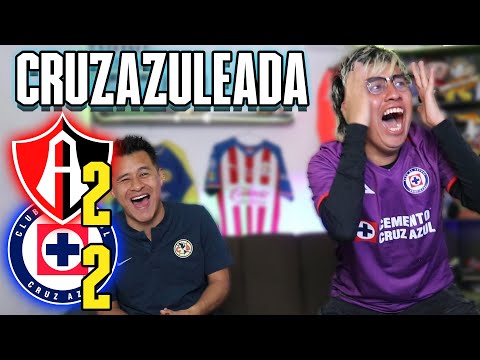 ¡ADIOS RECORD! Reacciones ATLAS 2-2 CRUZ AZUL Jornada 16 LIGA MX