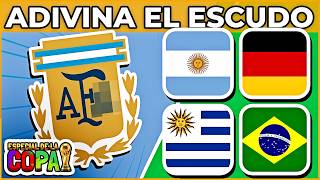 🚩🌍 ¿DE QUÉ PAÍS ES ESTE ESCUDO? ⚽🟩◻️🟥ESPECIAL DEL MUNDIAL | Juego de preguntas  | 🐵 #monoquiz