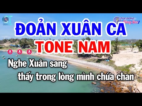 Karaoke Đoản Xuân Ca Tone Nam C || Nhạc Xuân Mới Nhất 2025 || Karaoke Đồng Sen