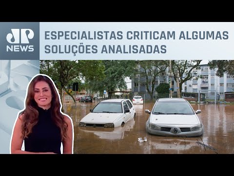 Como acelerar o escoamento da água no Rio Grande do Sul? Patrícia Costa comenta