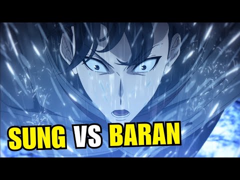 LUTA DE SUNG JIN WOO VS BARAN FOI SENSACIONAL!!! (Solo Leveling 2 Episódio 8)