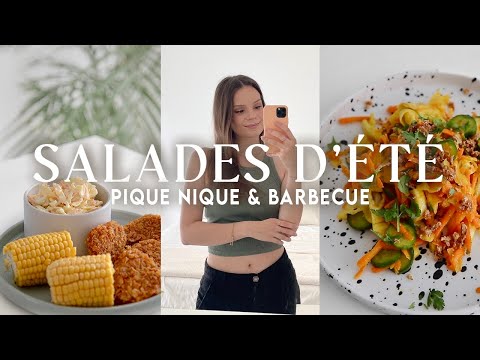 3 SALADES À TESTER CET ÉTÉ ☀️🥬  | Coleslaw façon KFC , Achards, Choudou | Alice Esmeralda