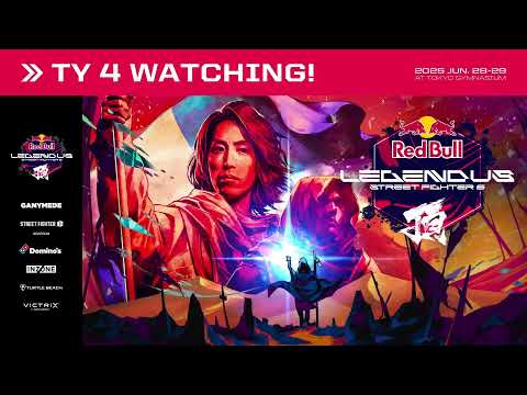Red Bull LEGENDUS STREET FIGHTER 6 頂 - ウォチパ配信【SHAKA公式配信アーカイブ】