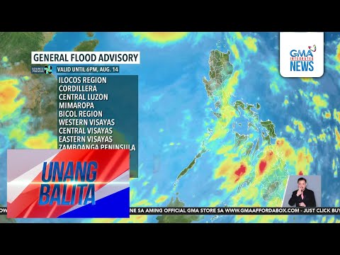 Weather update as of 7:14 AM (August 14, 2025)