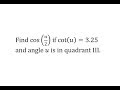 Trigonometric Functions and Identities