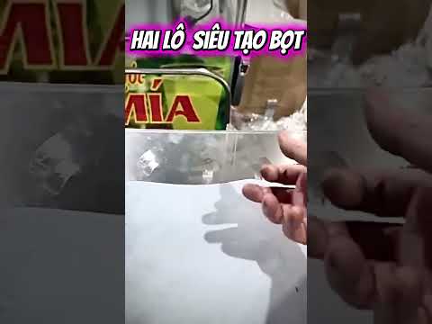 Xe nước mía tạo bọt 2026