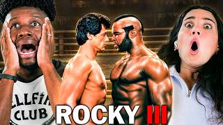 Rocky III (1982) Movie Reaction - We Were on the EDGE of Our Seats - First Time Watching - Review