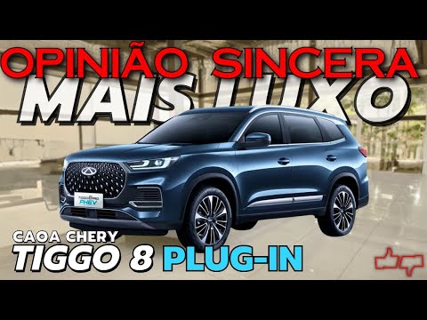 NOVO Caoa Chery TIGGO 8 PHEV 2026: Melhor SUV 7 lugares híbrido? PREÇO, consumo, PROBLEMAS Avaliação