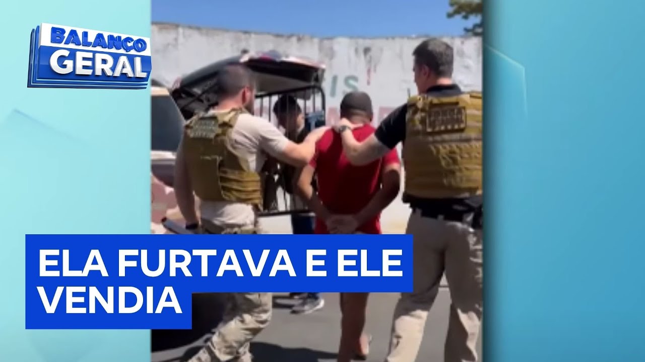 Empregada doméstica e dono de loja de ouro presos suspeitos de receptação