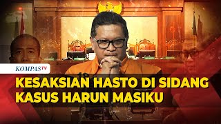 [FULL] Hasto Diperiksa Sebagai Terdakwa, Bantah Talangi Suap hingga Chat Harun Masiku Dibongkar