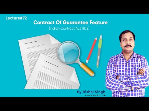 Contract Of Guarantee Feature - Indian Contract Act - Bishal