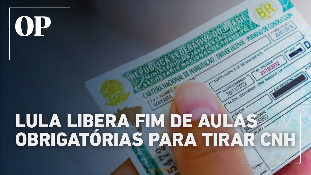 Lula autoriza fim de aulas obrigatórias em autoescolas para tirar CNH