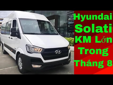 Bán Hyundai Solati 16 chỗ ghế U cao cấp 2019