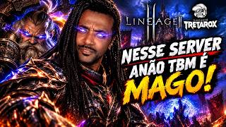 ANÃO MAGO NO LINEAGE 2? NOVO É NO TRETAROX!