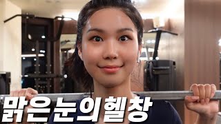 에어팟을 껴야 중량이 올라갑니다