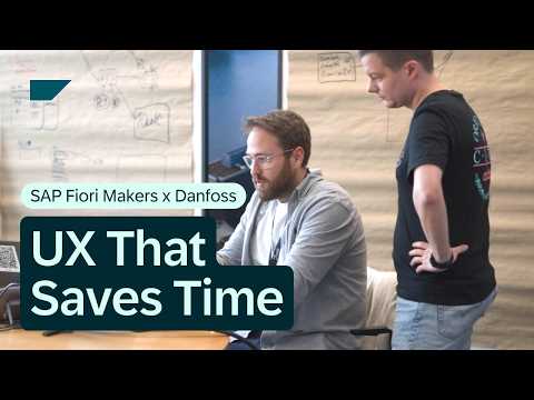 SAP Fiori Makers and Danfoss: UX That Saves Time