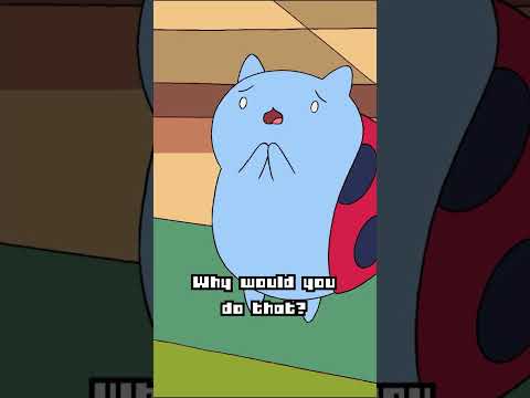 THROW A BLANKET OVER IT! ๐บ๐ #Catbug #BravestWarriors #CartoonHangover